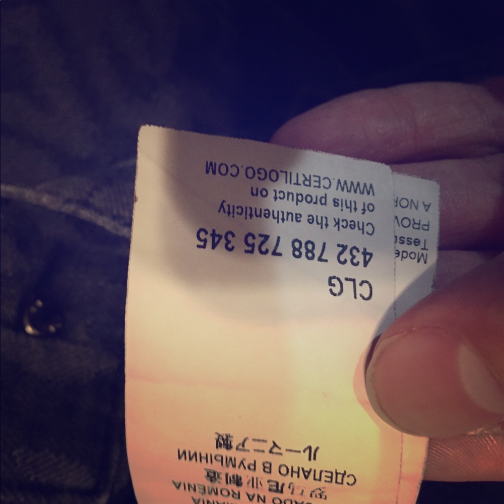 Versace pants and rock revival pants
